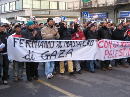 palestina corteo